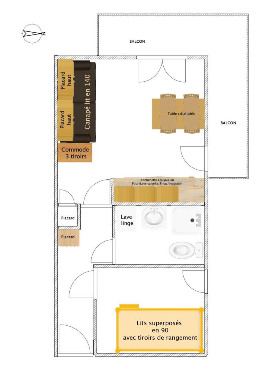 Residence Betelgeuse - 2 Pieces 4 Personnes 2 Expose Ouest Mae-9414 Valloire Eksteriør bilde